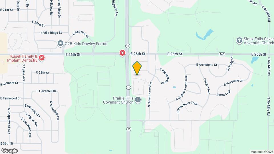 Silverthorne Flats Mapa y Detalles de la Ubicación