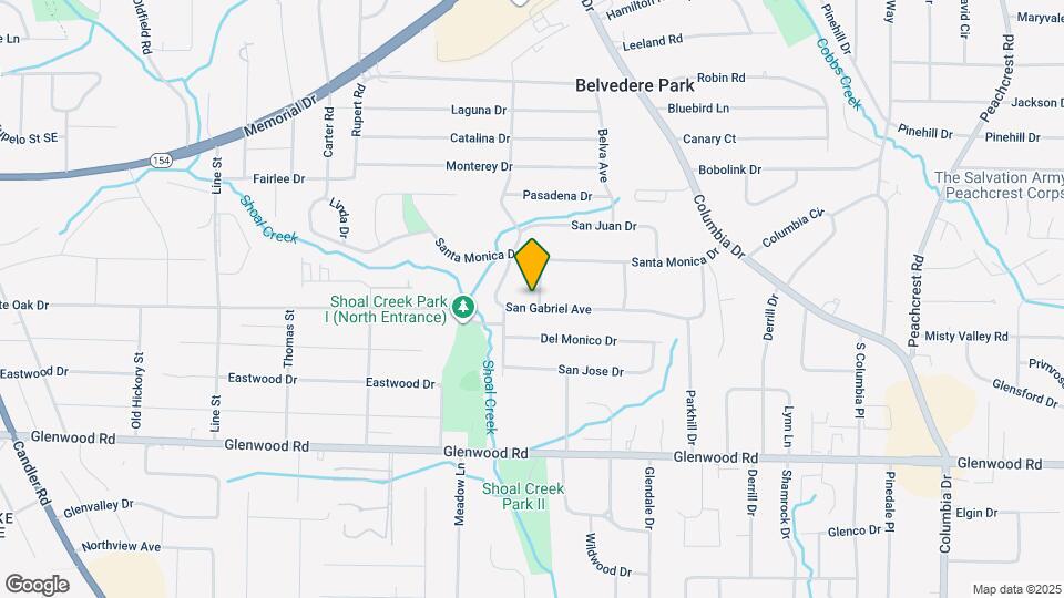 1722 San Gabriel Ave Map and Location Details