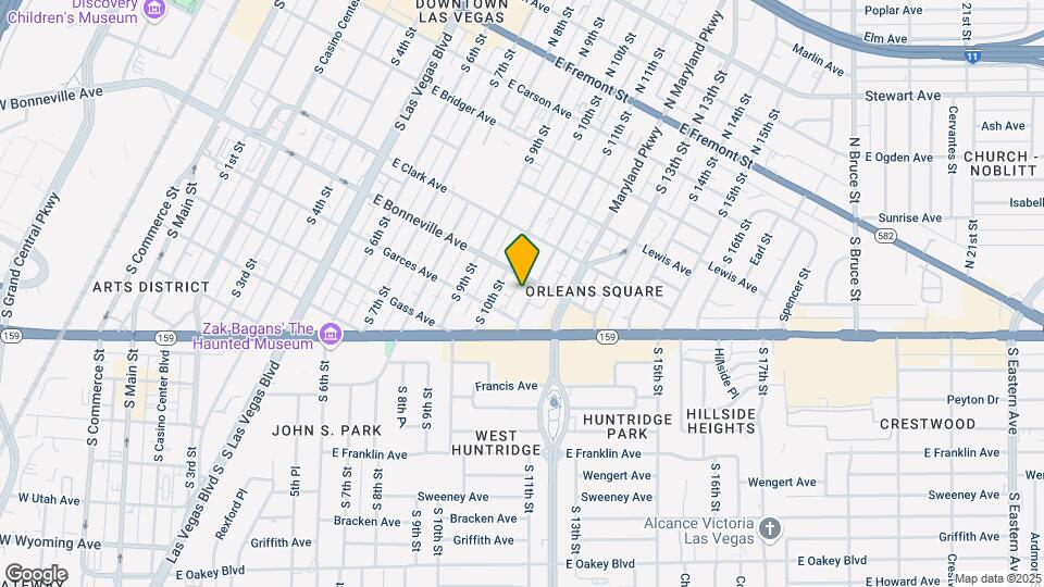 610-612 S 11th St Mapa y Detalles de la Ubicación