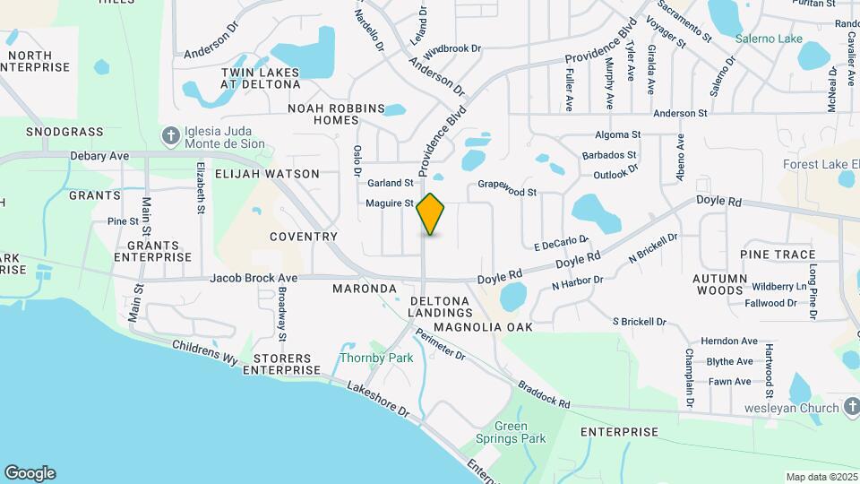 337 Providence Blvd Map and Location Details