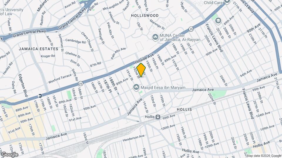 88-65 192nd St Map and Location Details