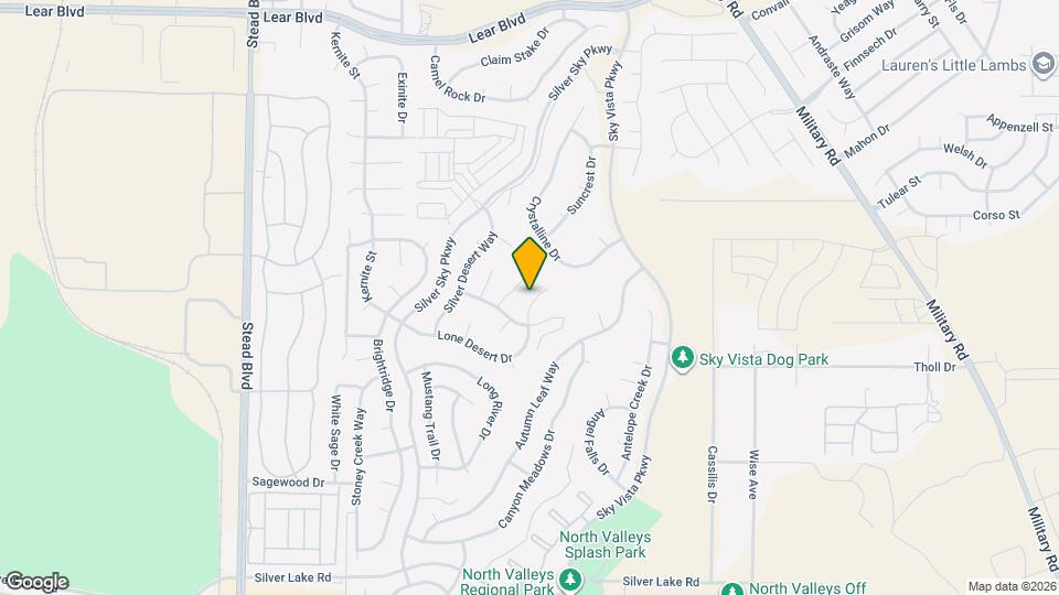 11555 Lone Desert Dr Map and Location Details