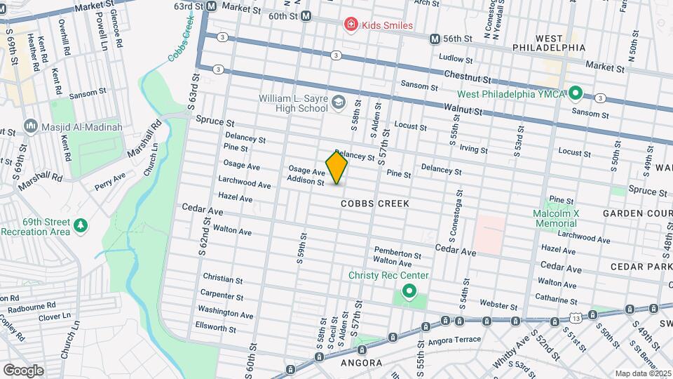 5814 Addison St Map and Location Details