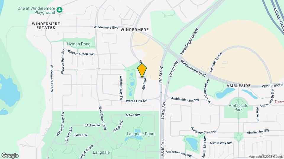 1238-1238 Windermere Way SW Map and Location Details