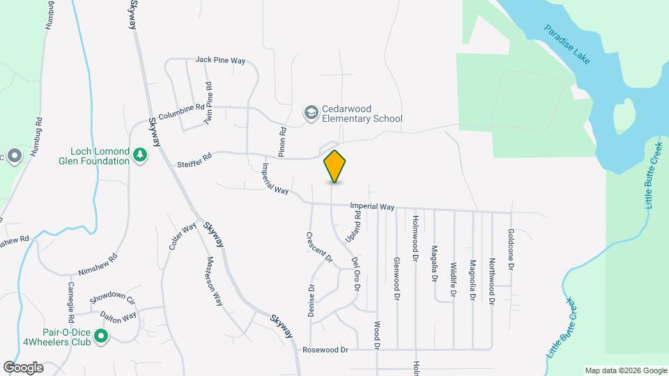 14898 Del Oro Dr Map and Location Details