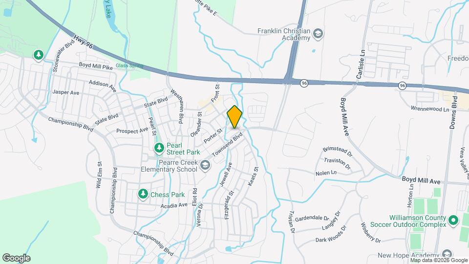 1614 Townsend Blvd Map and Location Details