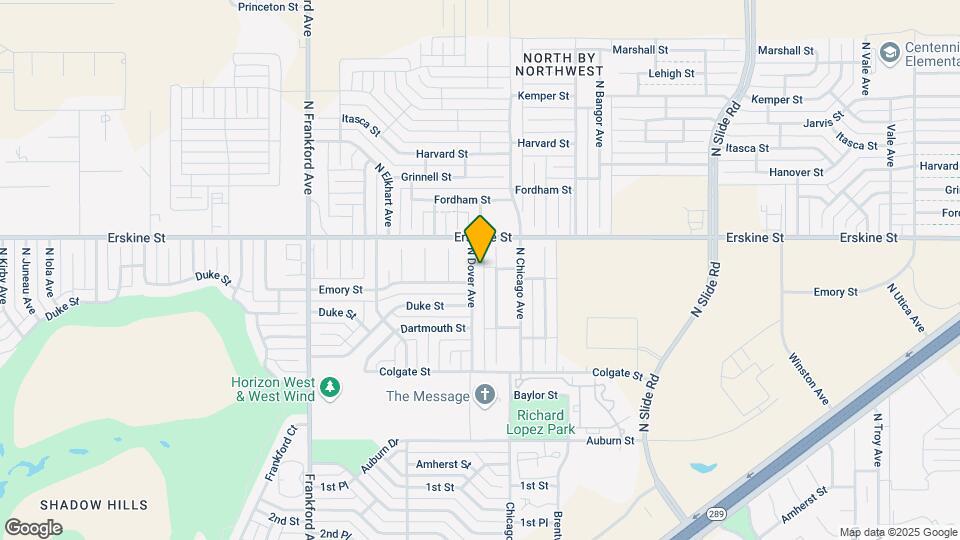 526 N Dover Ave Map and Location Details