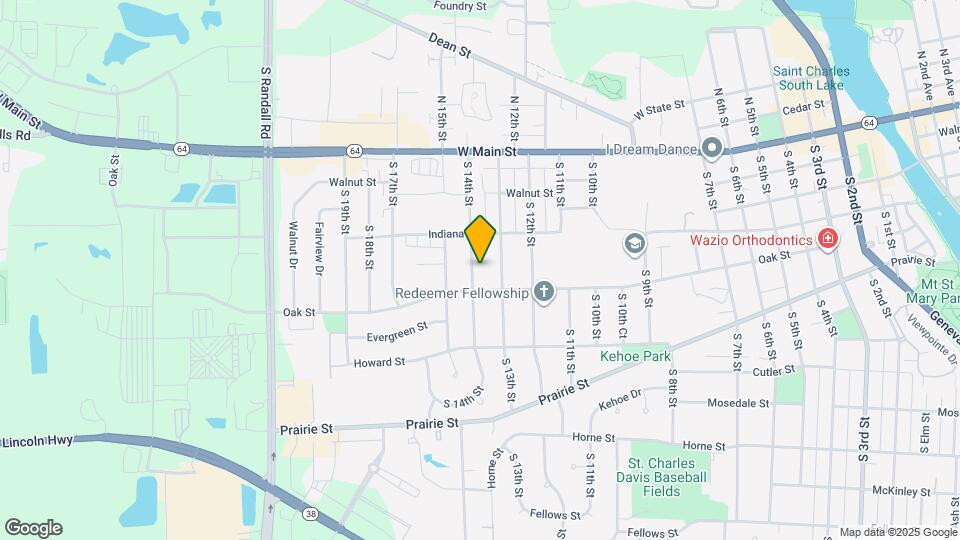 328 S 14th St Map and Location Details