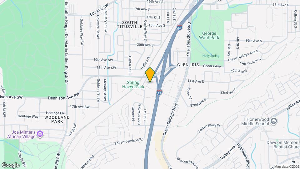 2209 Center Way S Map and Location Details