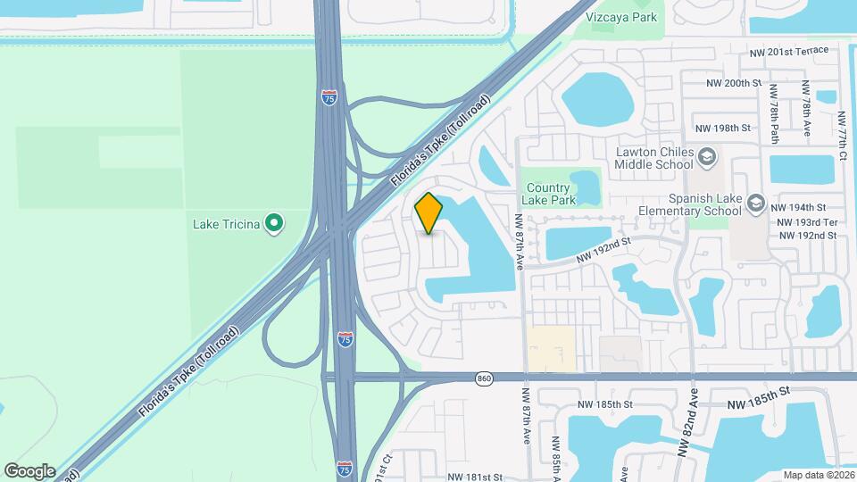 19242 NW 89th Ave Mapa y Detalles de la Ubicación