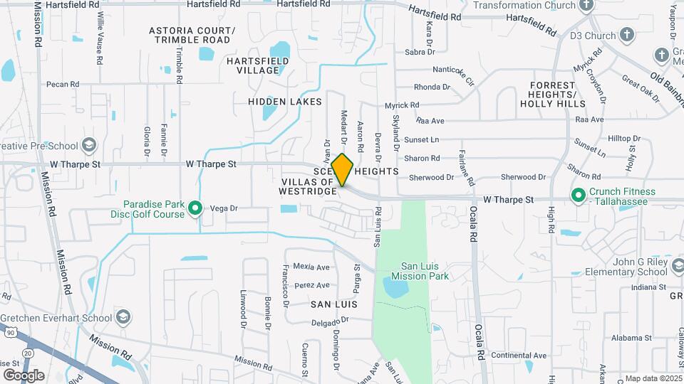 2125 Sandpiper St Map and Location Details