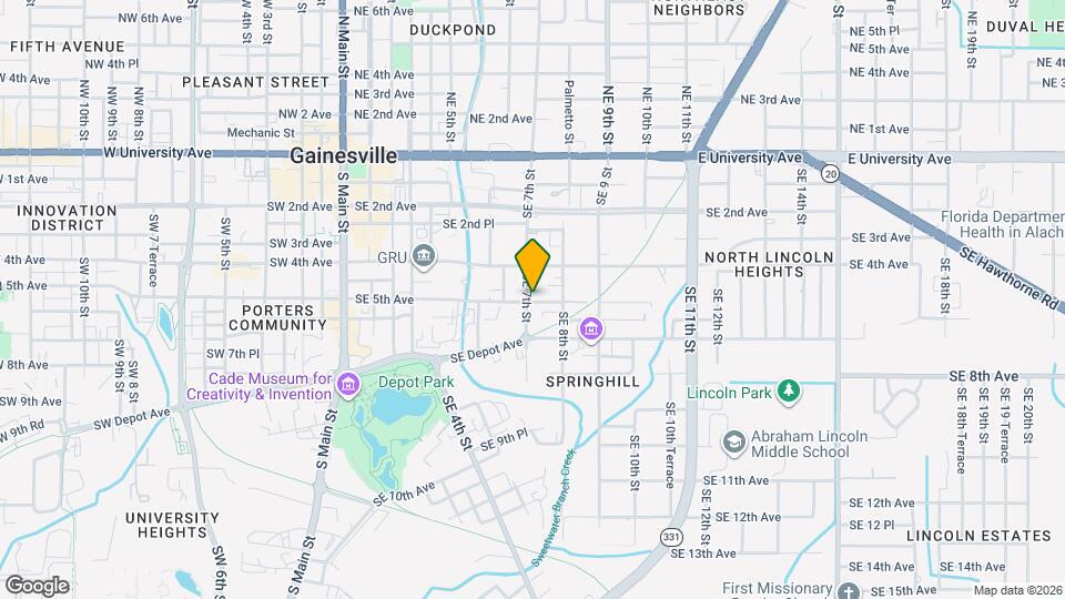 433 SE 7th St Map and Location Details