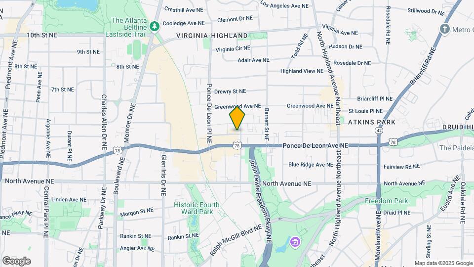 740 Bonaventure Ave NE Mapa y Detalles de la Ubicación