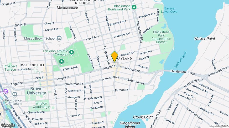 490 Angell St Map and Location Details
