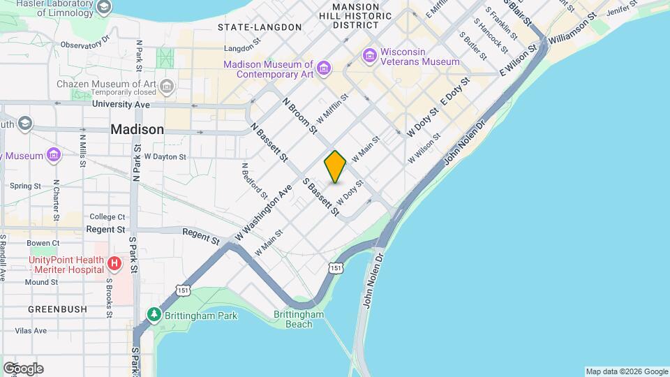 437 W Main St, Unit 204 Map and Location Details