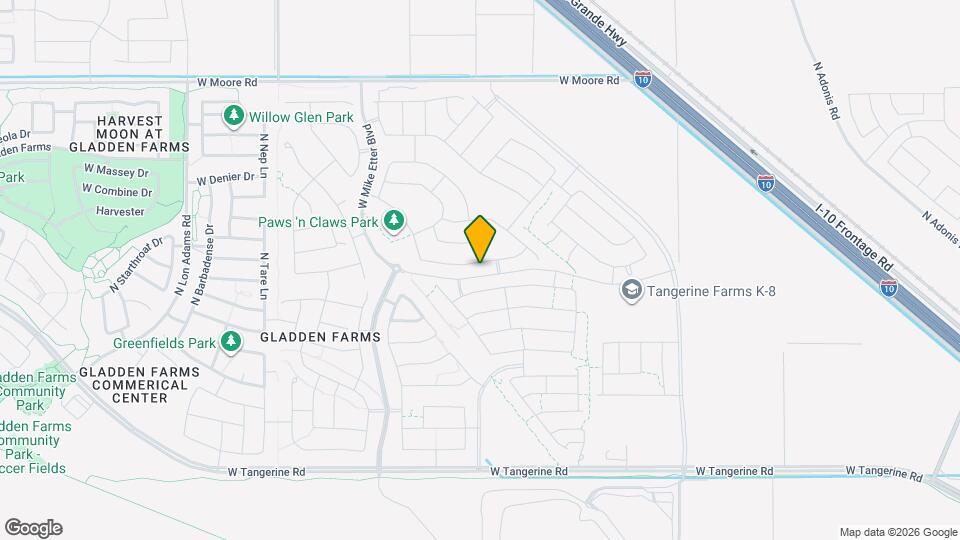 10599 W Walker Brown Dr Mapa y Detalles de la Ubicación