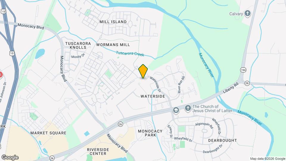 8206 Red Wing Ct Map and Location Details