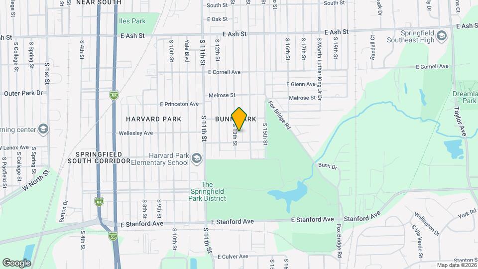 2428 S 13th St Map and Location Details