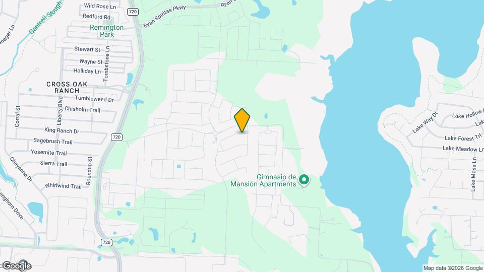 9616 Oxbow Ln Map and Location Details