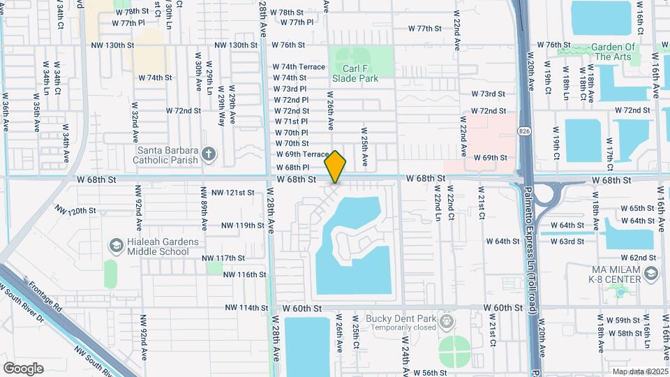 2605 W 67th Pl Mapa y Detalles de la Ubicación