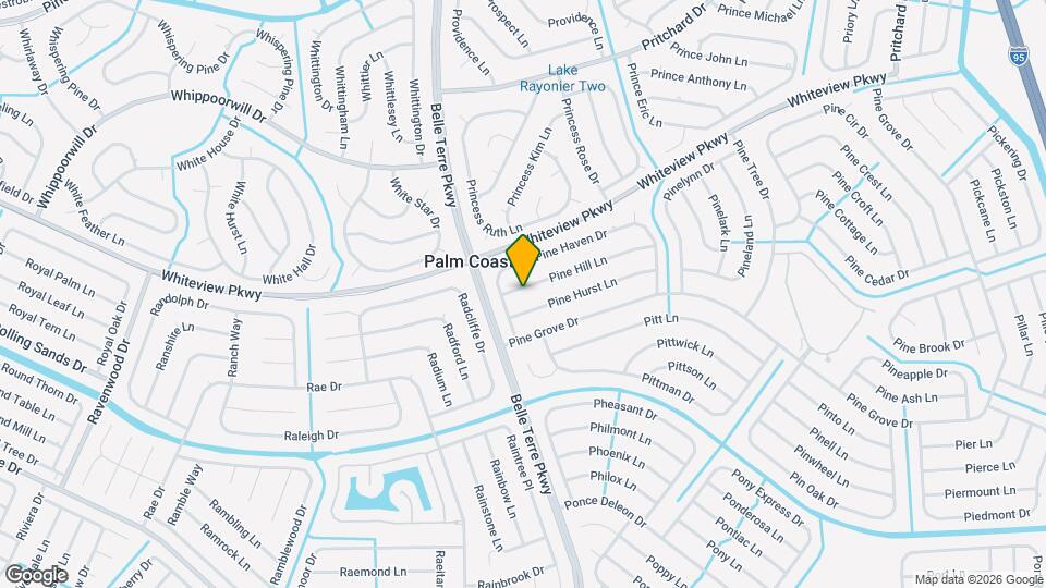 6 Pine Hill Ln Map and Location Details