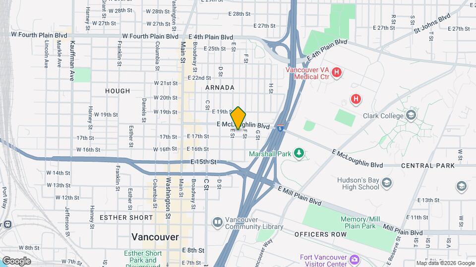 506 E 17th St Mapa y Detalles de la Ubicación