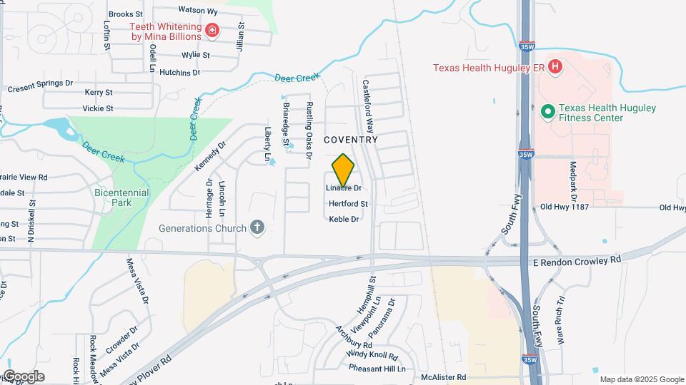 537 Linacre Dr Map and Location Details