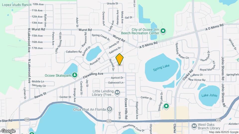 709 Suzette Dr Map and Location Details