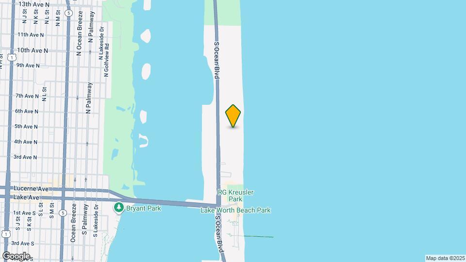 2774 S Ocean Blvd Map and Location Details