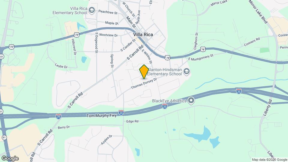 321 Thomas Dorsey Dr Map and Location Details