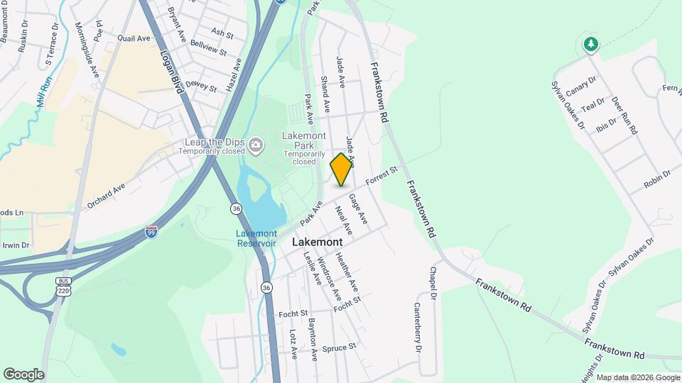 312 Forrest St Map and Location Details