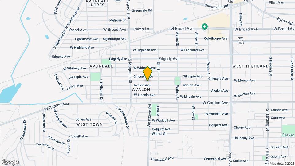 1513 Avalon Ave Map and Location Details