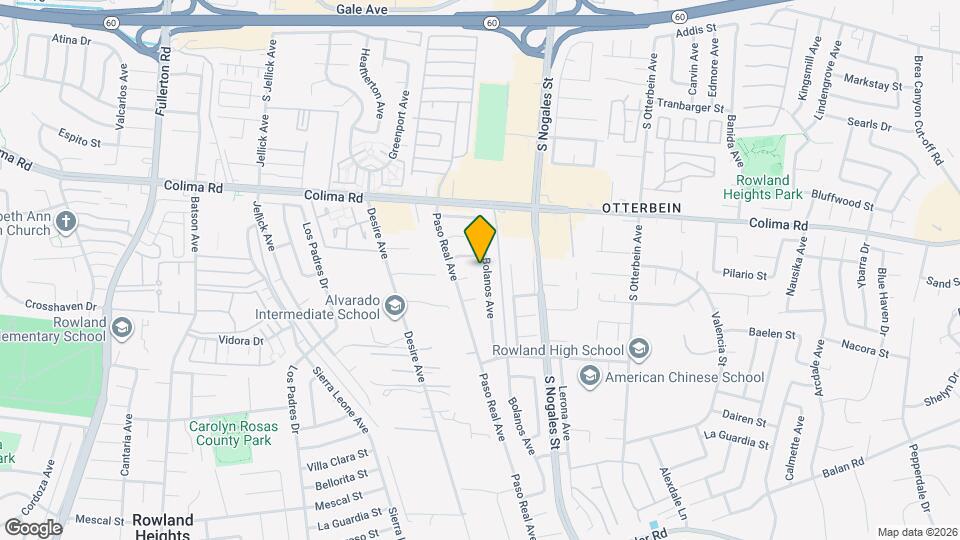 1813 Bolanos Ave Map and Location Details