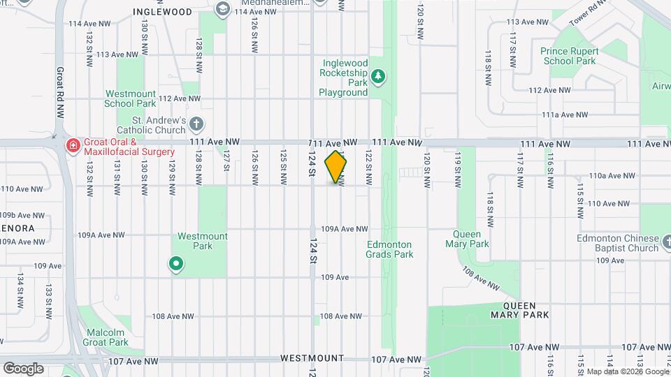 10996 123 St NW Map and Location Details