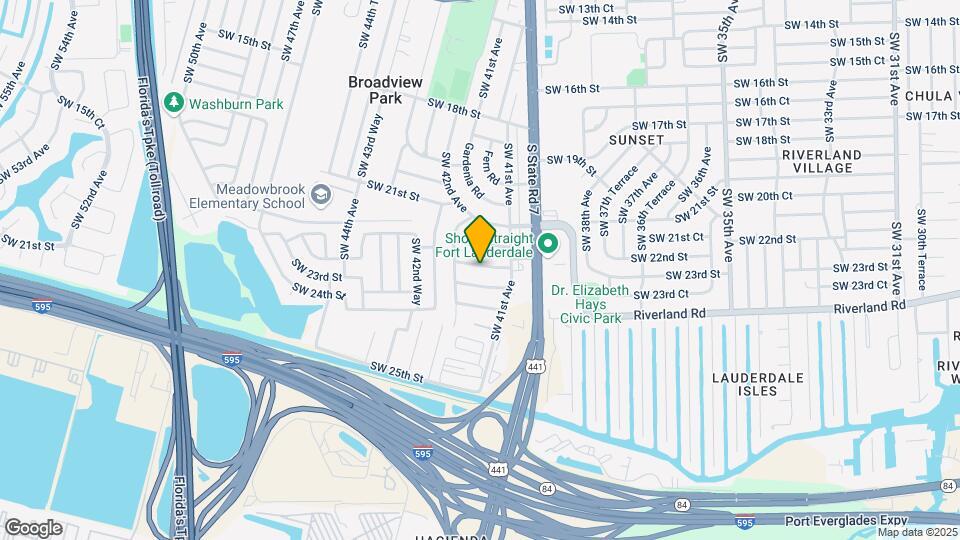 4140-4156 SW 22nd St Map and Location Details