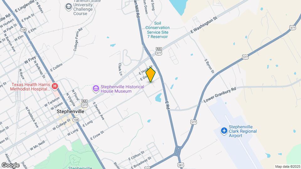 1002 E Pearl St Map and Location Details