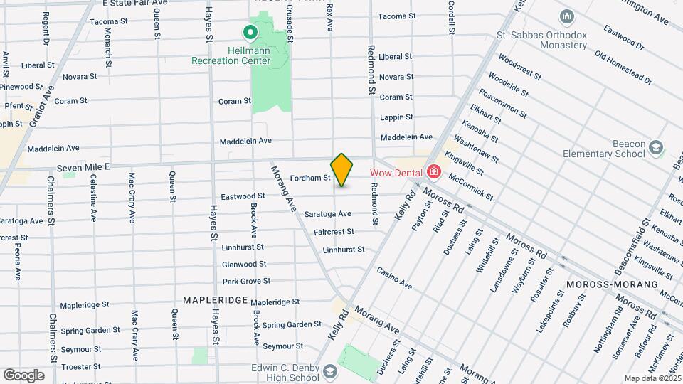 15819 Eastwood St Map and Location Details