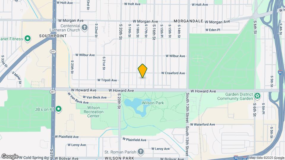 3835 S 17th St Map and Location Details