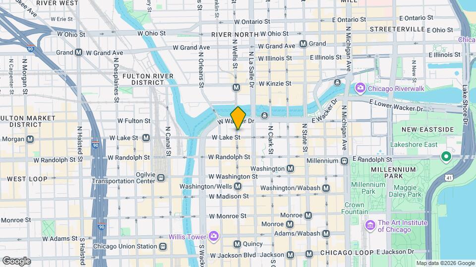 209 N Wells St Map and Location Details