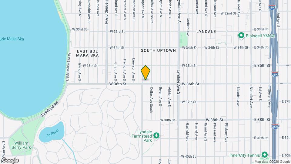 3553 Dupont Ave S Map and Location Details