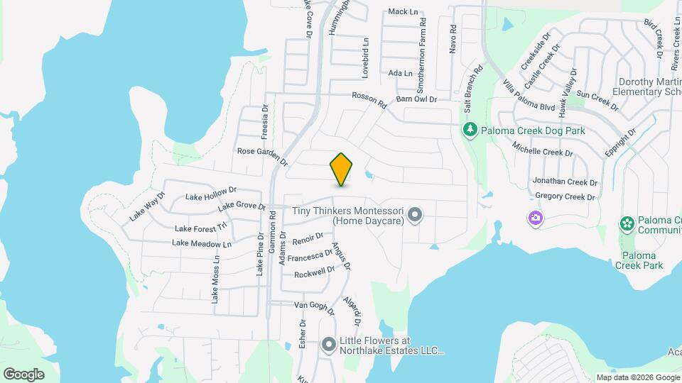 1413 Lake Grove Dr Map and Location Details