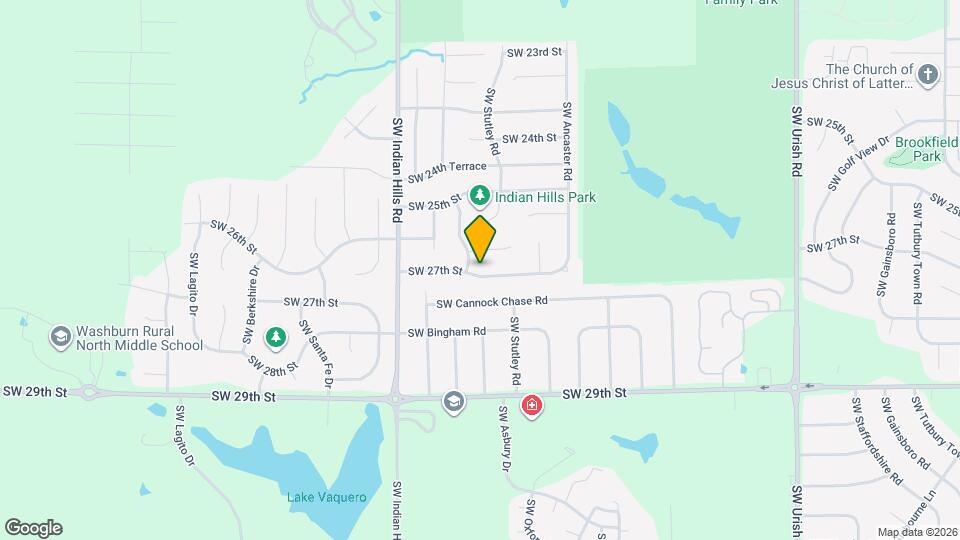 7416 SW 27th St Map and Location Details