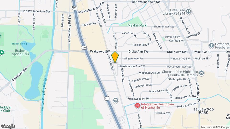 3030 Dupree Dr SW Map and Location Details