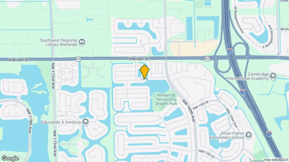 16238 NW 21st St Map and Location Details