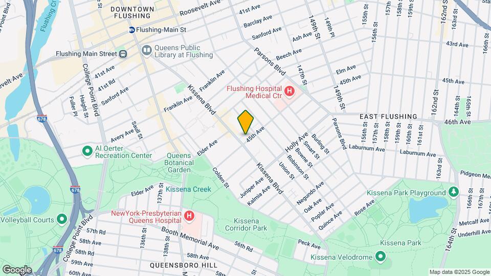 4469 Kissena Blvd Mapa y Detalles de la Ubicación