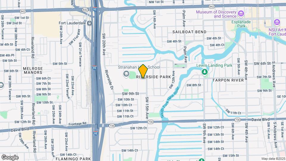 709 SW 15th Ave Map and Location Details