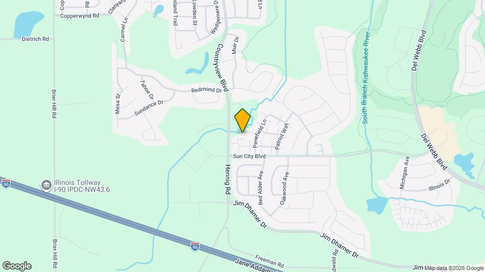 13032 Briargate Dr Map and Location Details