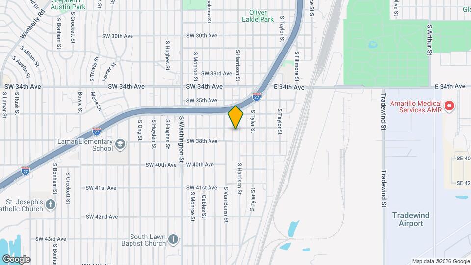 3702 S Harrison St Mapa y Detalles de la Ubicación