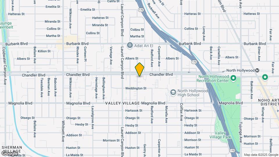 5340 Ben Ave Mapa y Detalles de la Ubicación