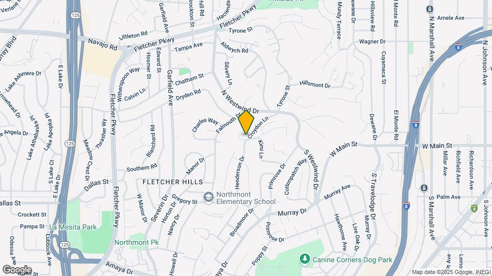 132 Croydon Ln Map and Location Details